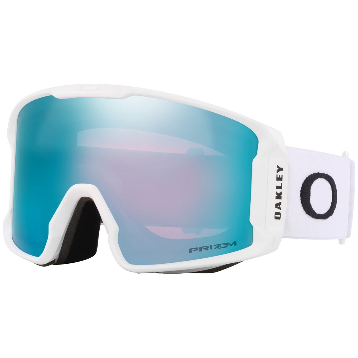 Oakley Line Miner L Prizm Goggles | Matte White/Prizm Sapphire Iridium