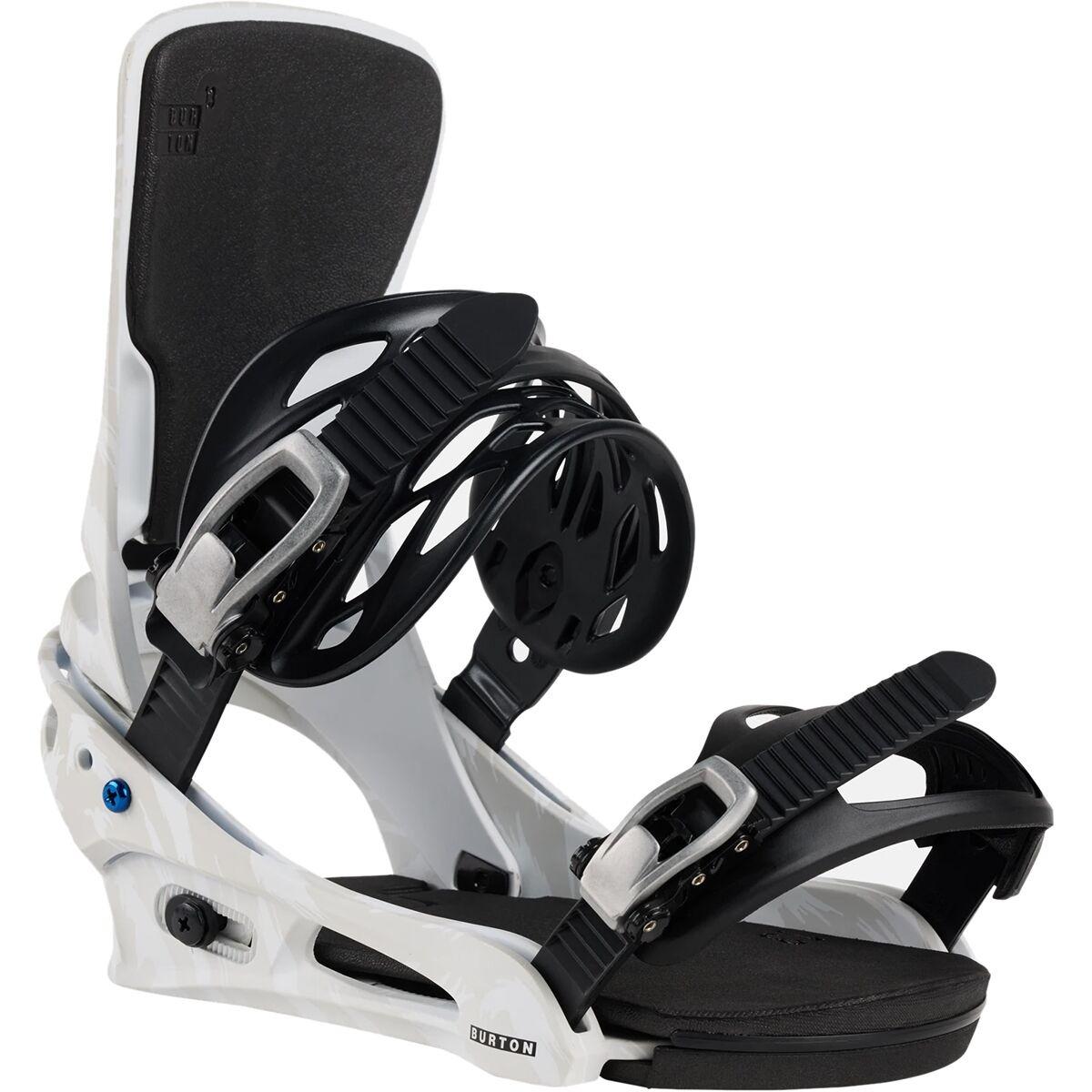 Burton Cartel Re:Flex Snowboard Binding | Gray/White