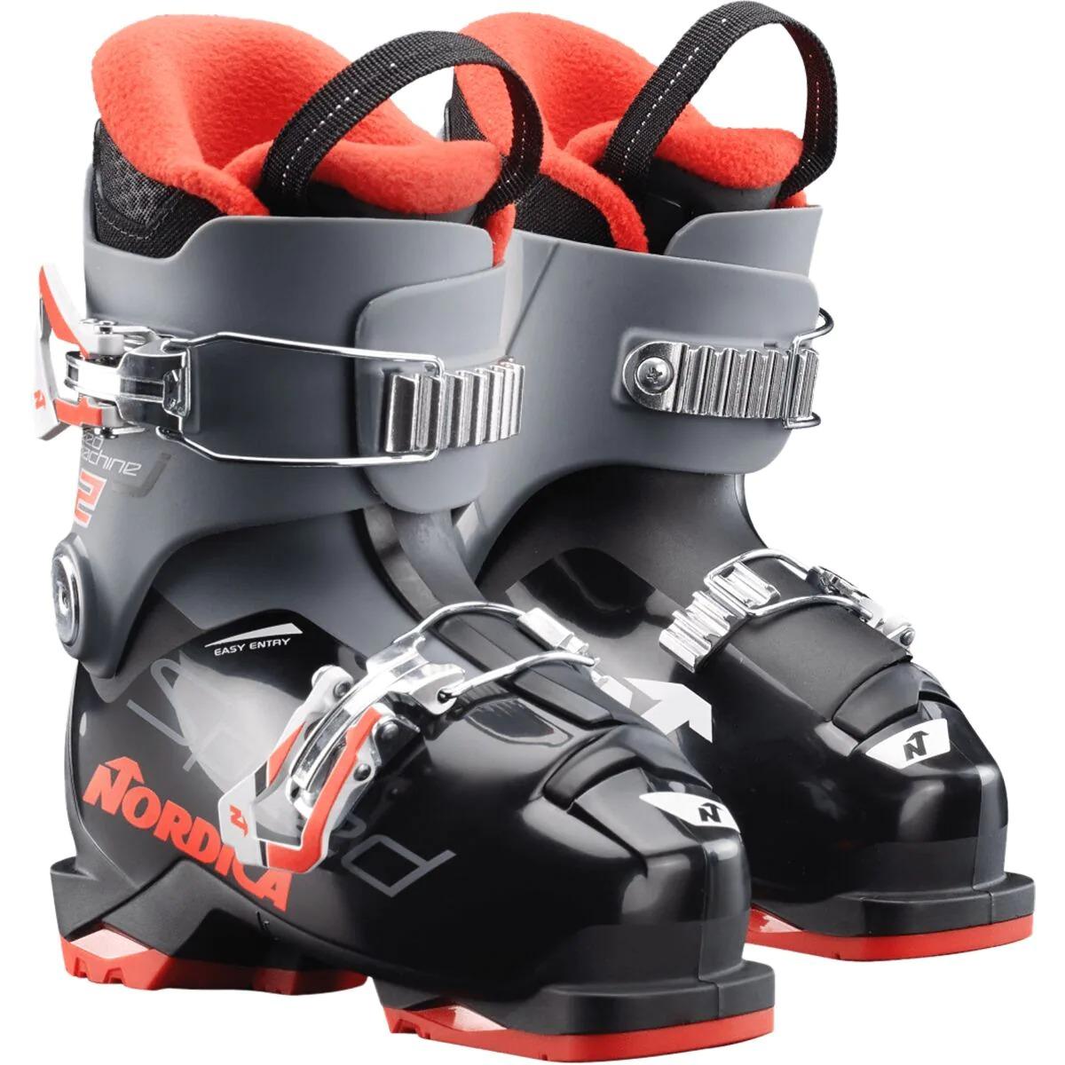 Nordica Speedmachine J2 Ski Boot - Kids' | Black/ Anthracite