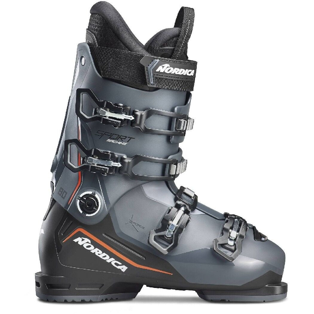 Nordica Sportmachine 3 80 Ski Boot - 2026 - Men's | Anthracite/Black/Red