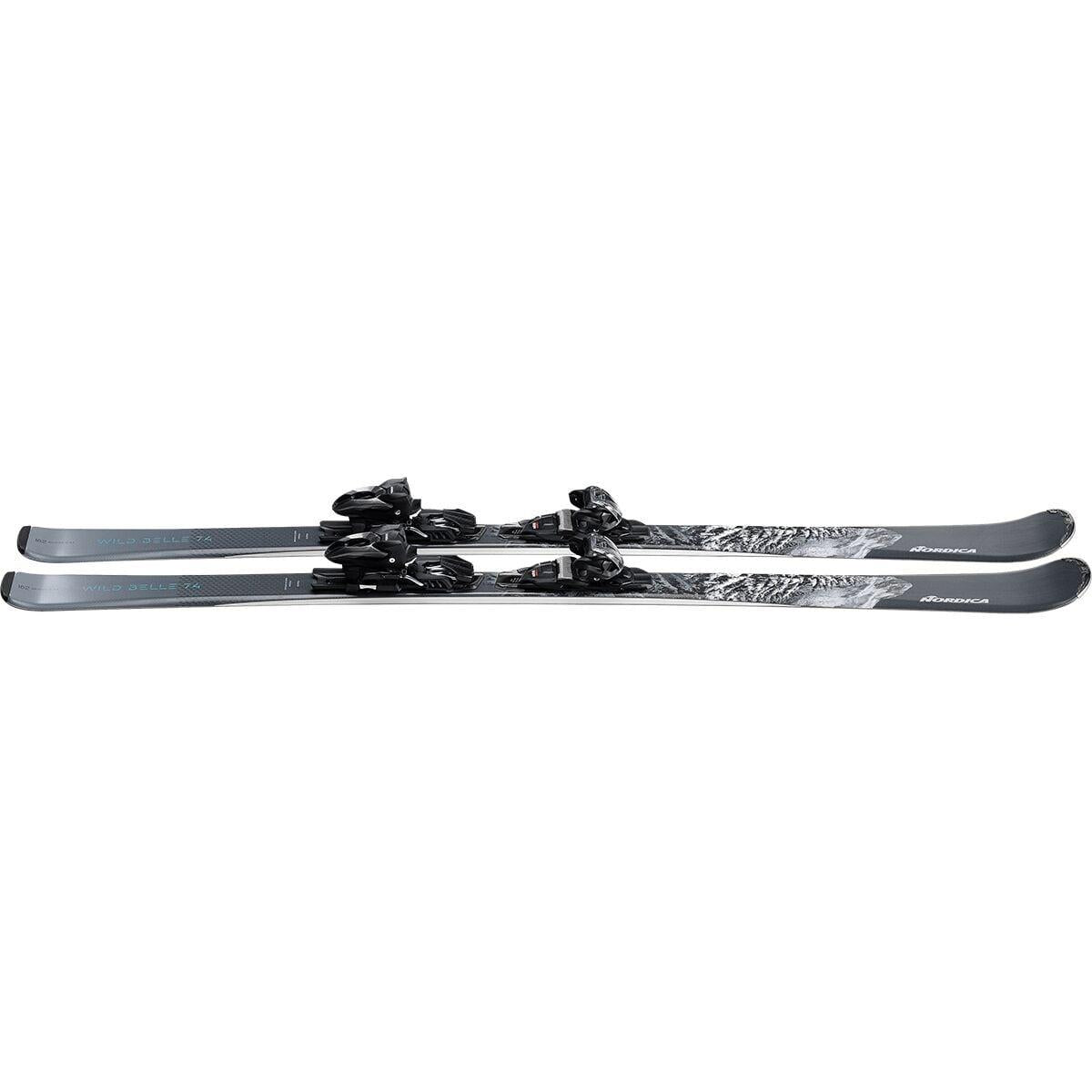 Nordica Wild Belle 74 Ski with TP2 Compact 10 Binding - Women's | One Color