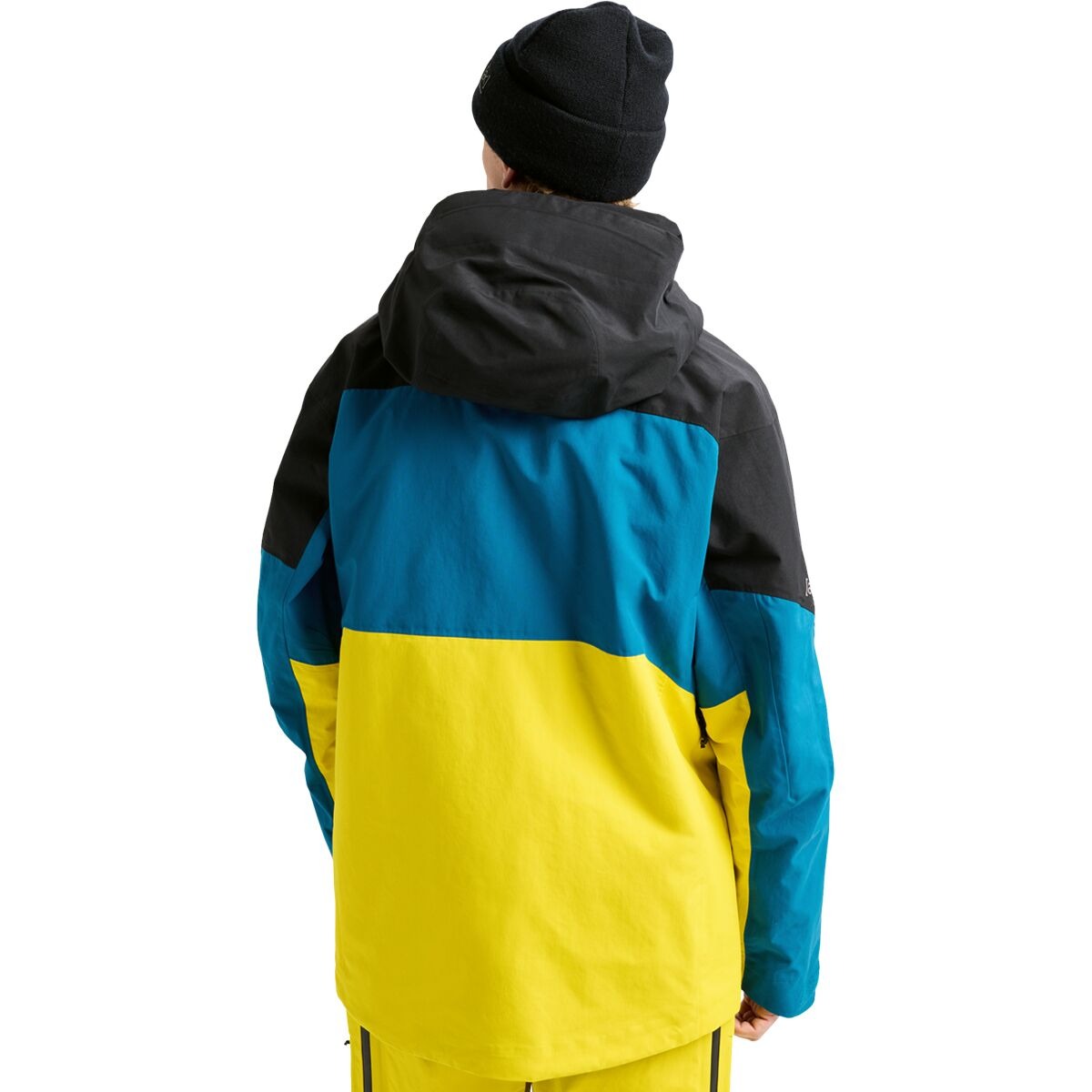 Burton AK GORETEX Swash Jacket - Men's | True Black/Blue Teal/Atomic Yellow