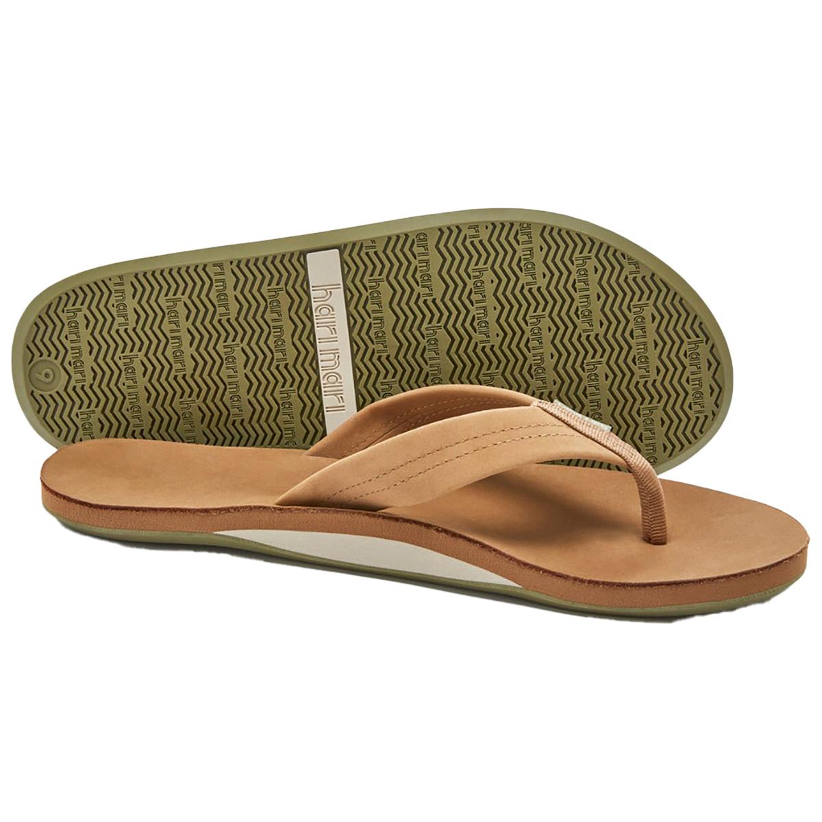 Hari Mari Fields Flip Flop - Men's | Tan/Olive