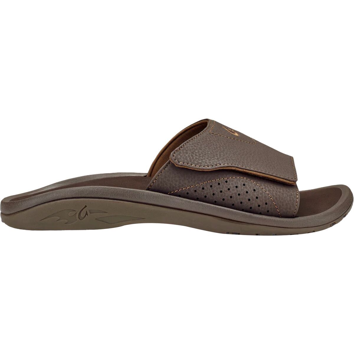 Olukai Nalu Slide Sandal - Men's | Dark Java/Dark Java