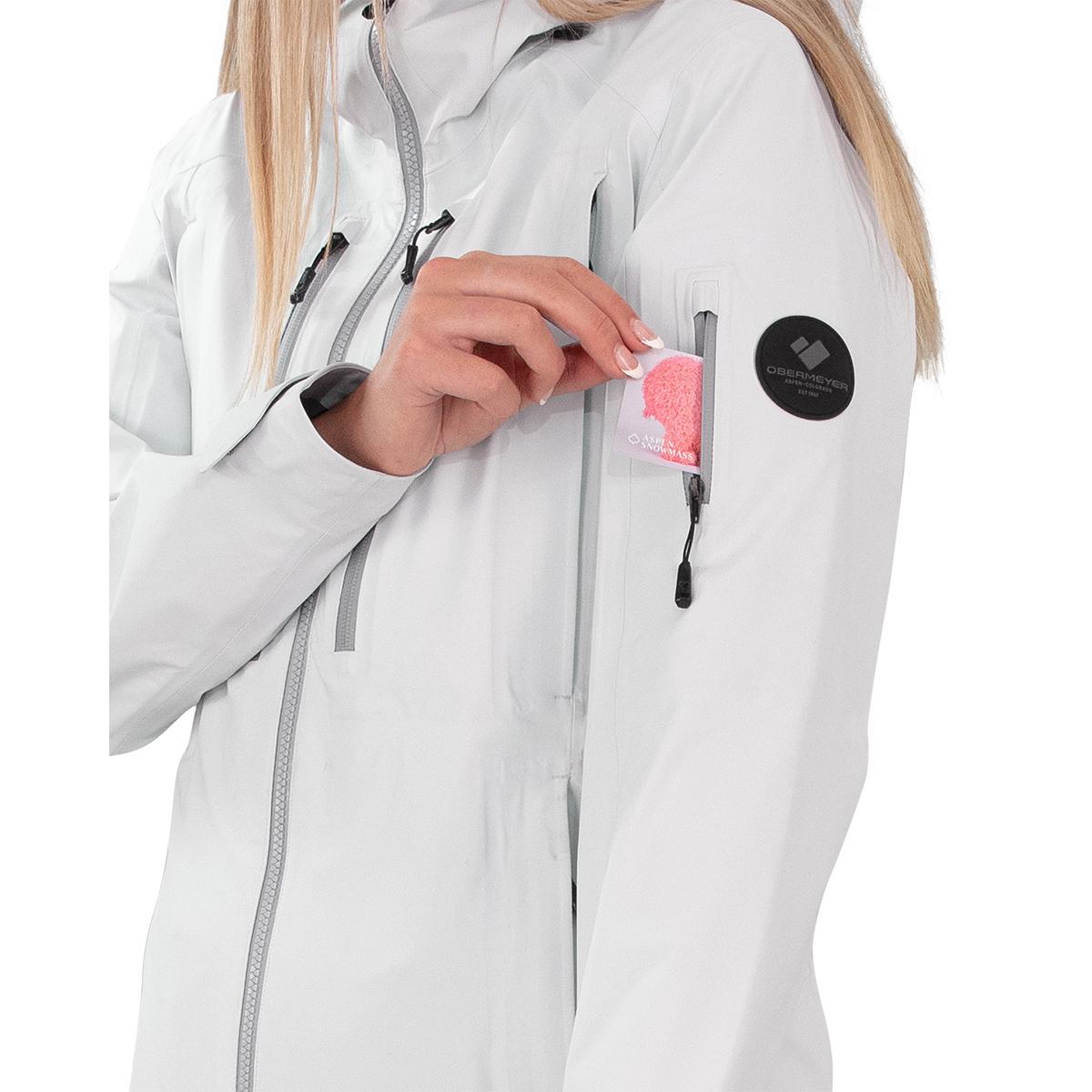 Obermeyer Highlands Shell Jacket - Womens | Frosted