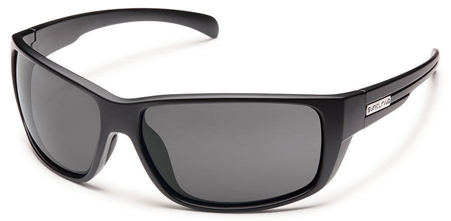 Suncloud Polarized Optics Milestone Sunglasses | Matte Black/ Grey