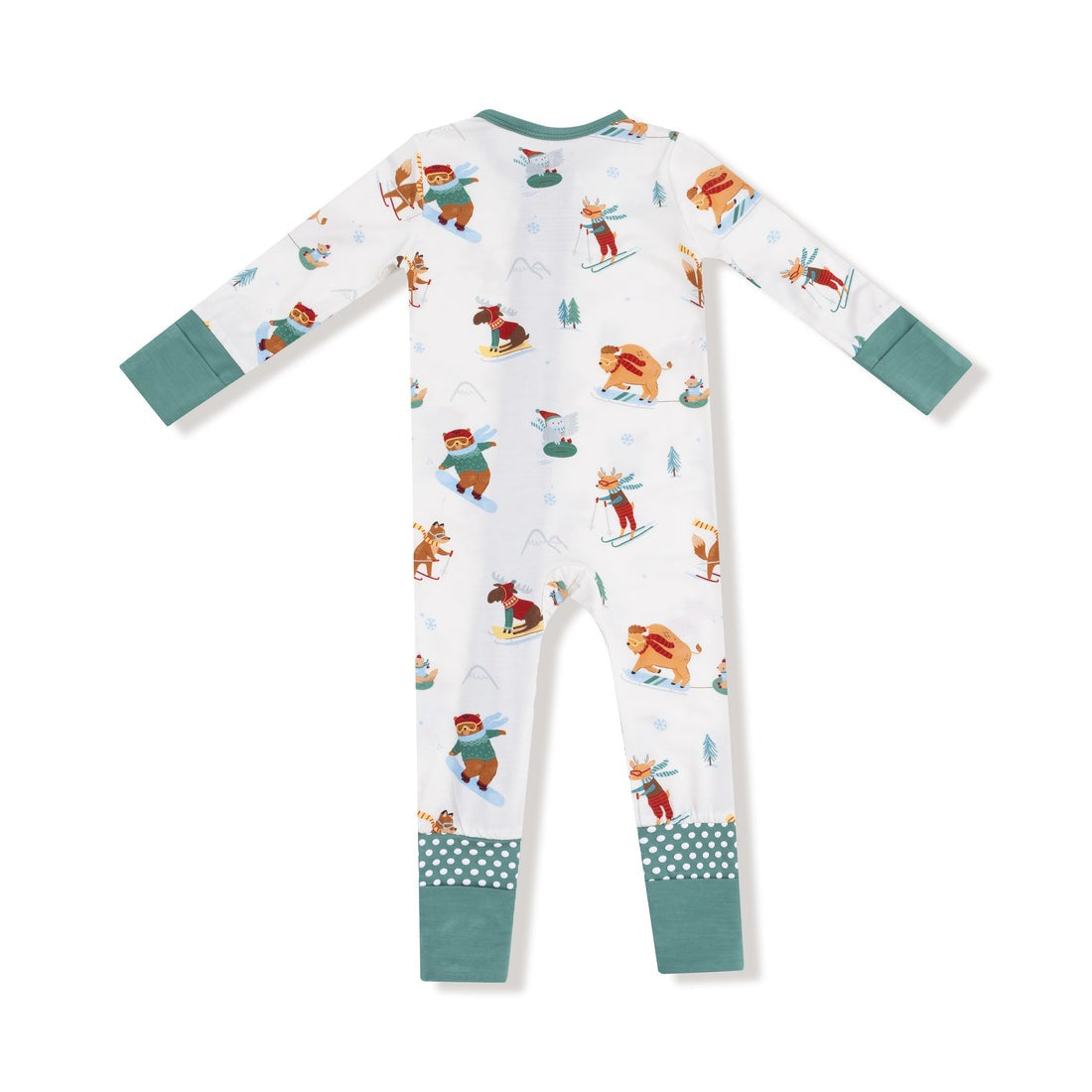 Angel Dear 2 Way Zipper Romper - Toddler | Winter Animal Sports