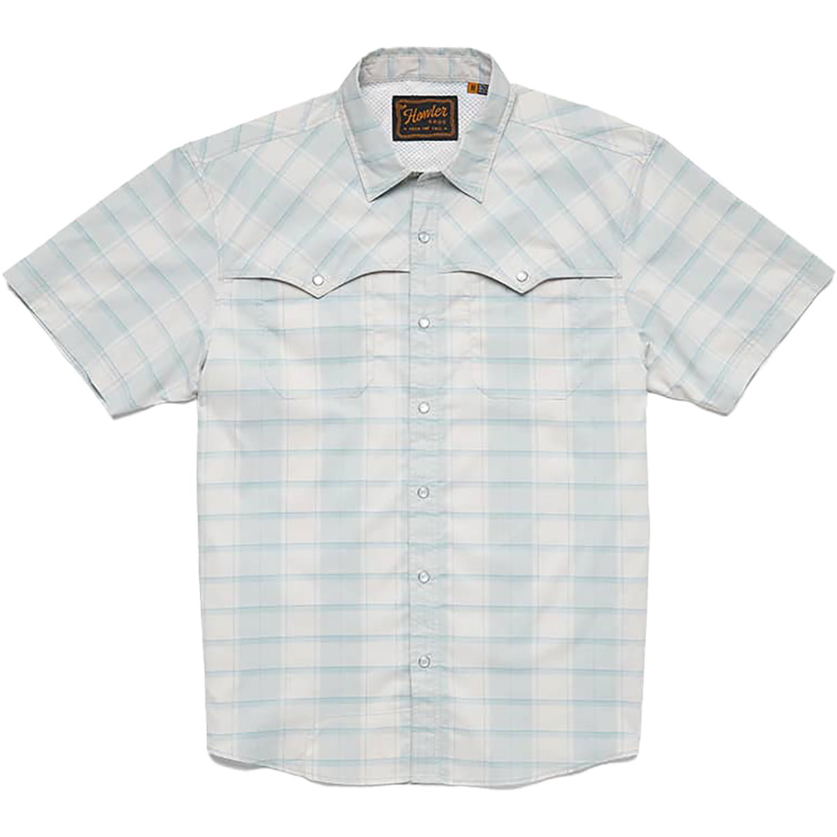 Howler Brothers Open Country Tech Shirt - Men's | Braden Plaid/Chalk