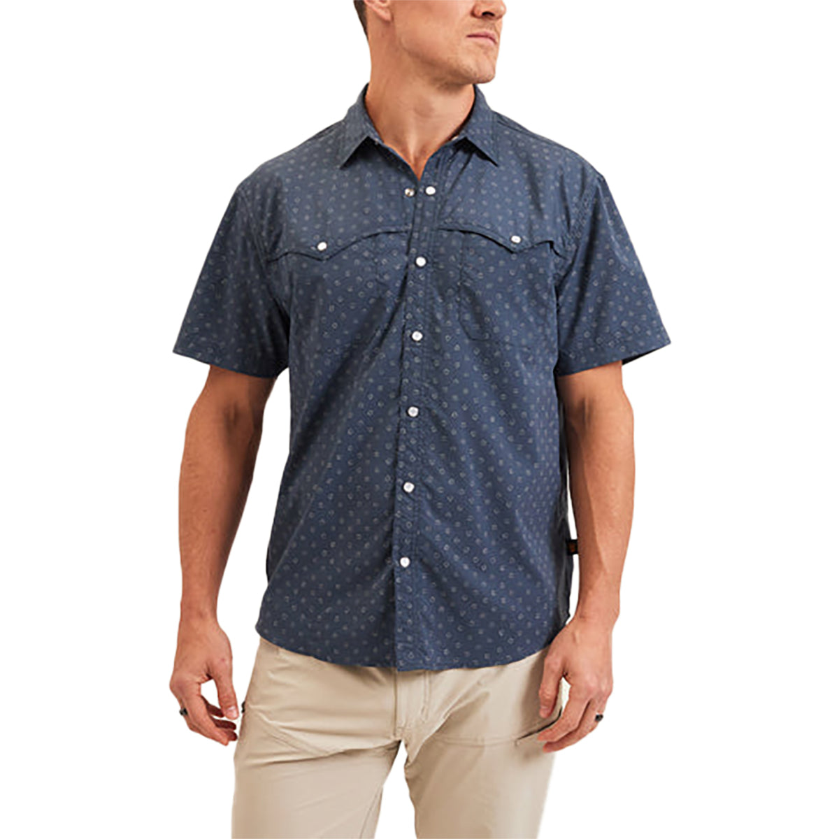 Howler Brothers Open Country Tech Shirt - Men's | Little Puddles/Nightfall