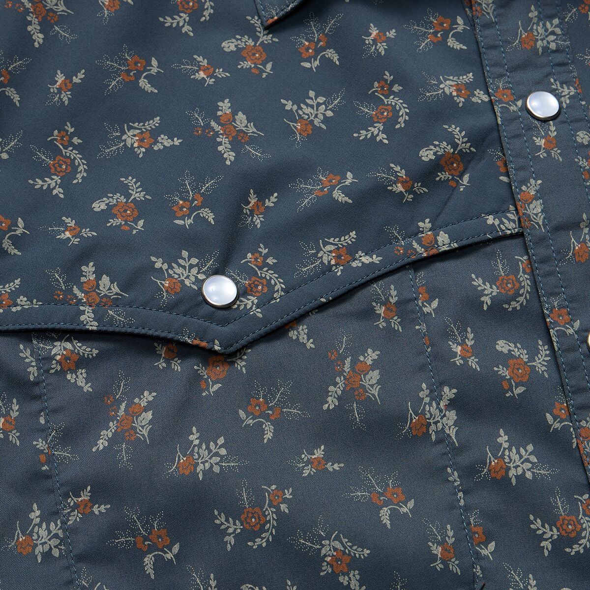 Howler Brothers Open Country Tech Shirt - Men's | Rancher Floral/Dark Slate