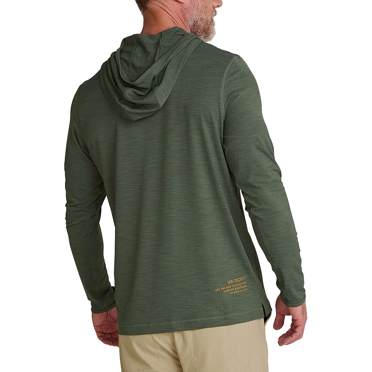 Howler Brothers HB Tech Hoodie - Men's | Fatigue