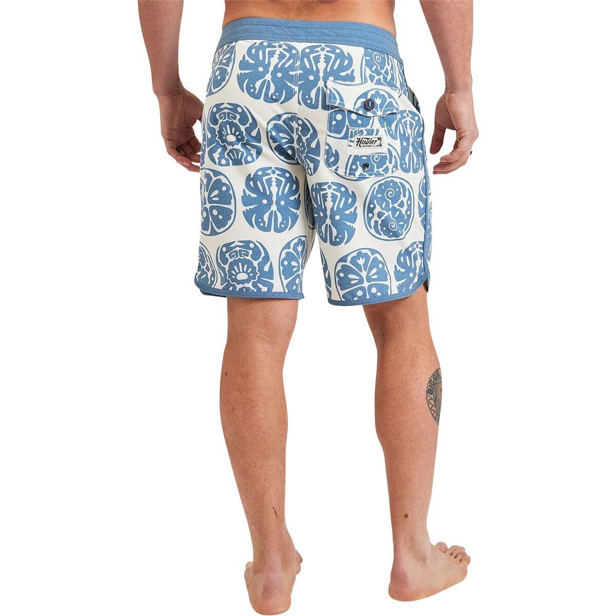 Howler Brothers Bruja Board Short - Men's | Flower Power/Cocoa