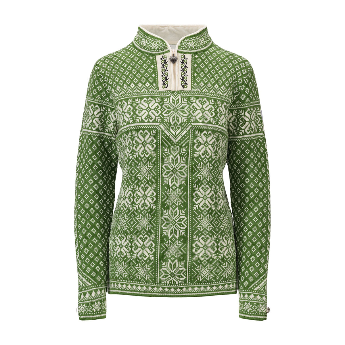 Dale of Norway Peace Knit Sweater - Women's | Spring Green