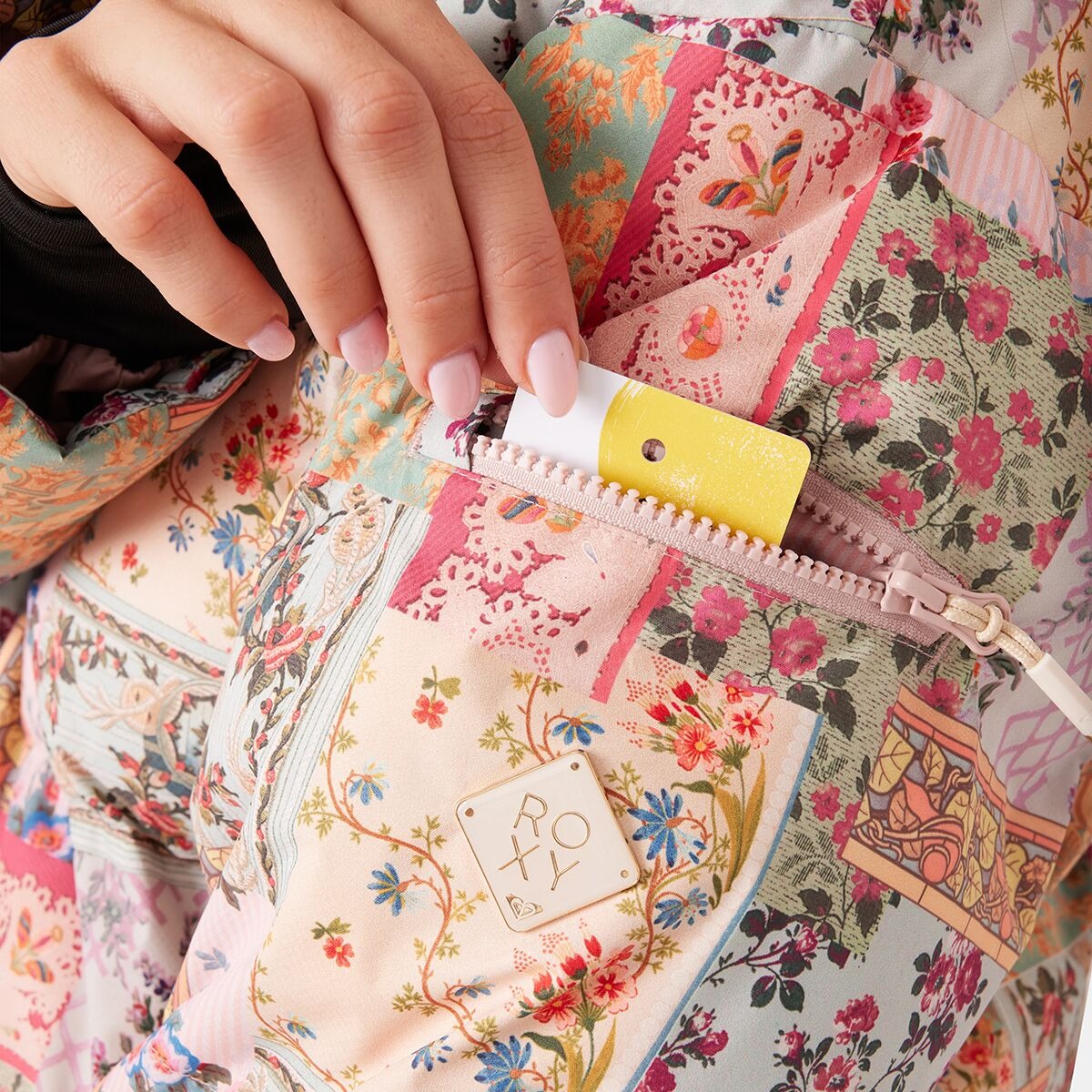 Roxy Alofted Puffy Print Jacket - Women's | Wahine