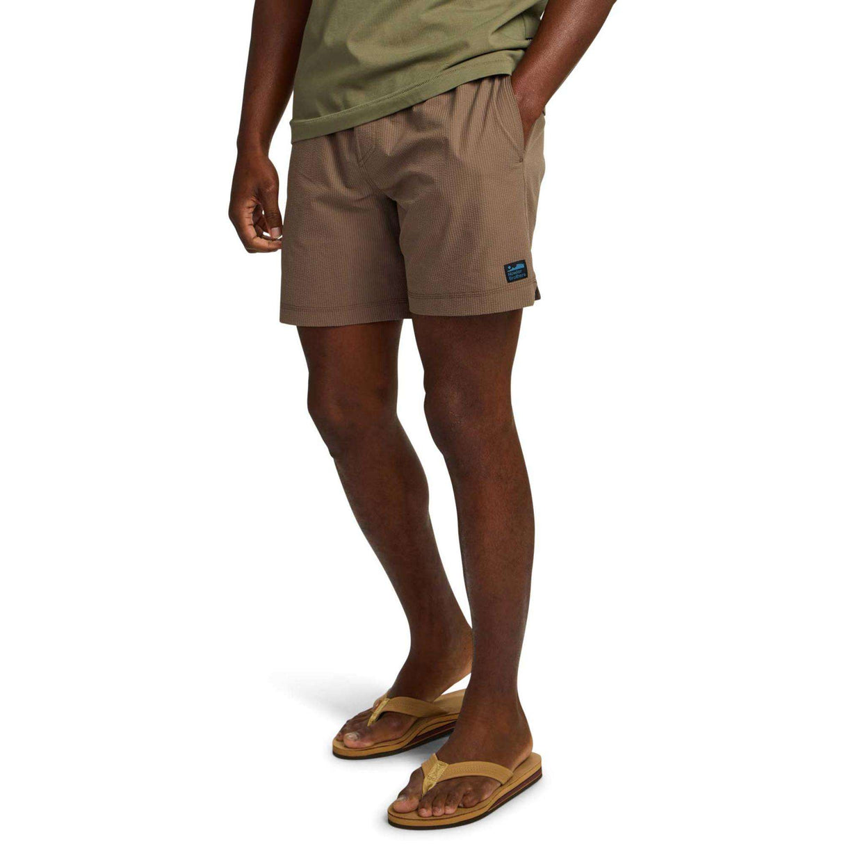 Howler Brothers Salado Short - Men's | Seersucker : Morel