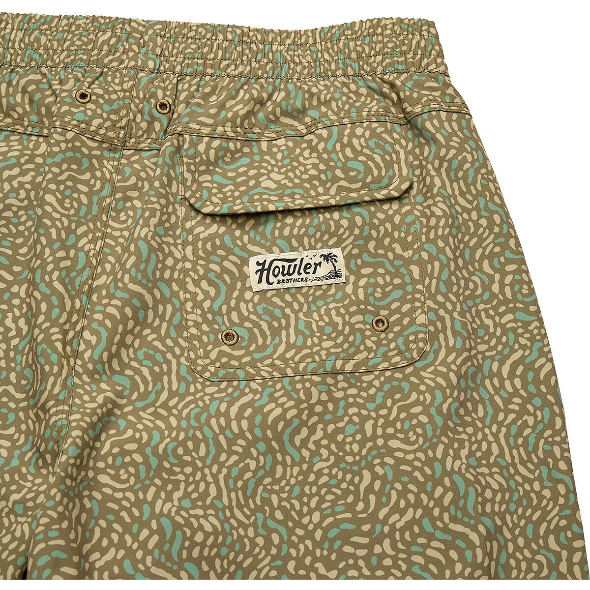 Howler Brothers Deep Set Boardshort - Men's | Pond Patterns/Mermaid