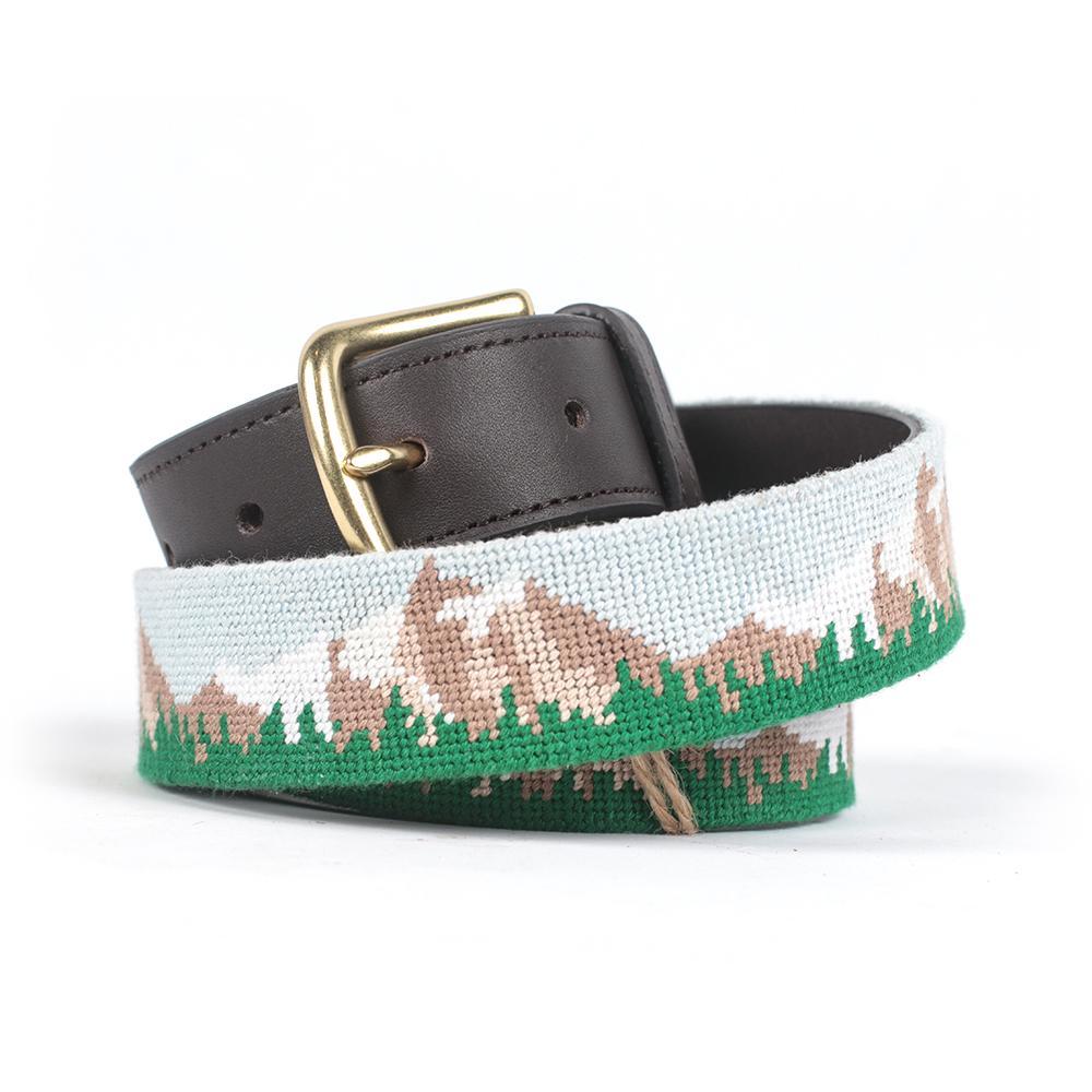 Cirque Needlepoint Belt | Mountain