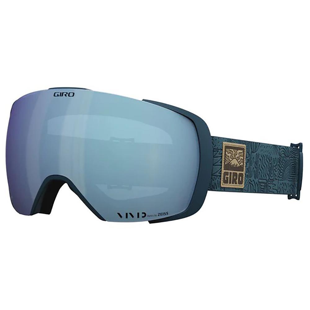 Giro Contact Goggles | Harbor Blue Adventure Grid
