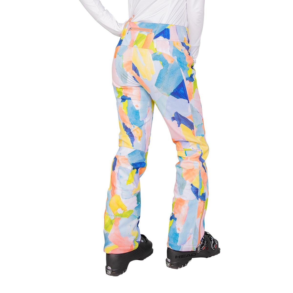 Obermeyer Printed Clio Softshell Pant - Women's | Snow Leopard