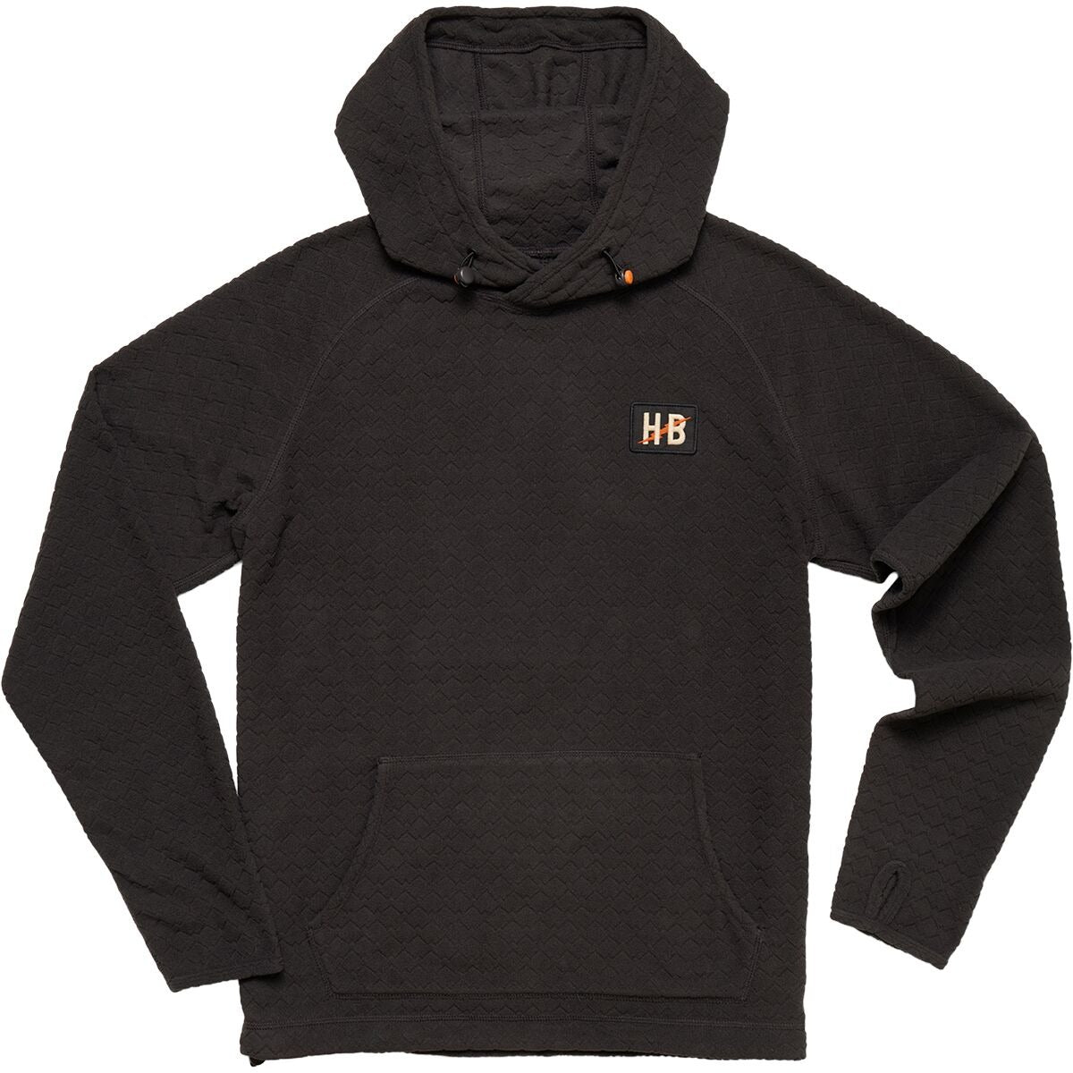 Howler Brothers Palo Duro Fleece Hoodie - Men's | Mountain Grid-Antique Black