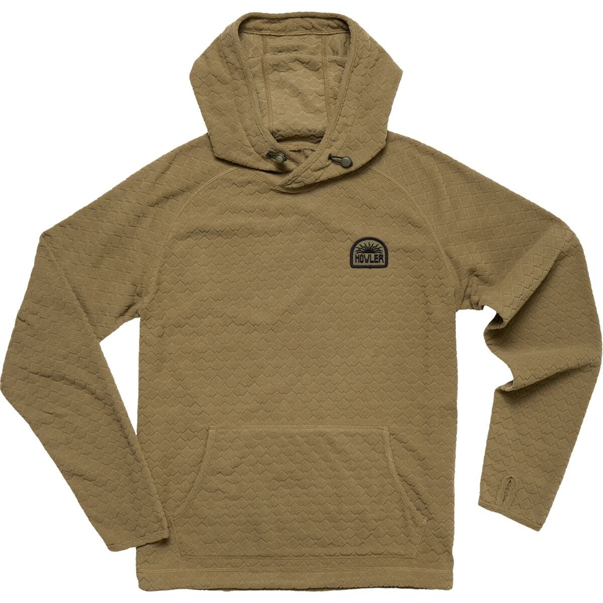 Howler Brothers Palo Duro Fleece Hoodie - Men's | Mountain Grid-Fatigue