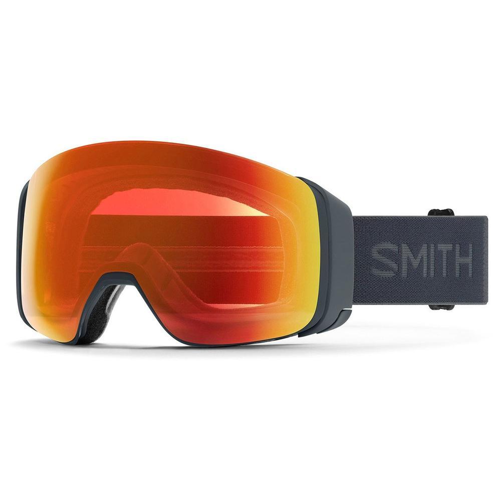 Smith 4D Mag Chromapop Goggles | Slate/ChromaPop Everyday Red Mirror