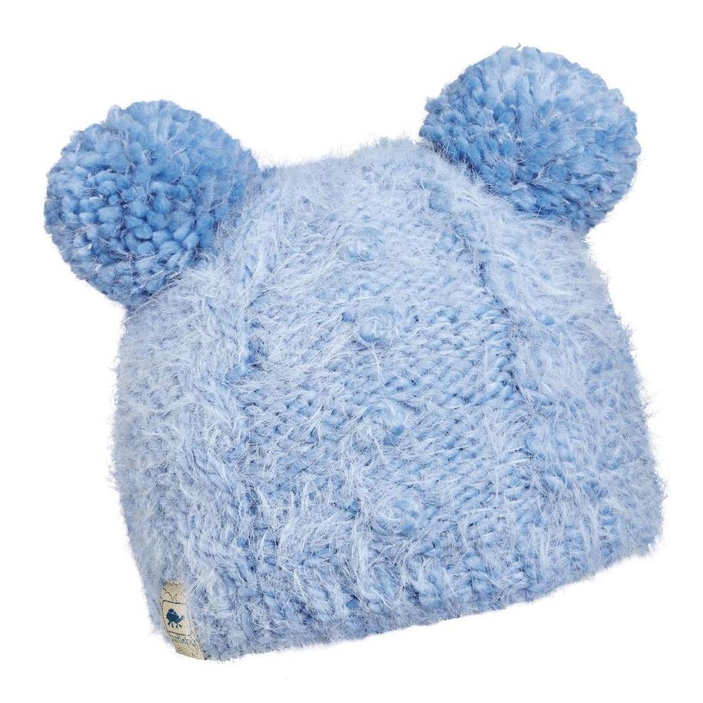 Turtle Fur Fluff Balls Beanie - Kids' | Glacier