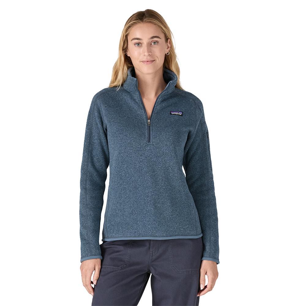 Patagonia Better Sweater 1/4 Zip Fleece Jacket - Women's | Utility Blue