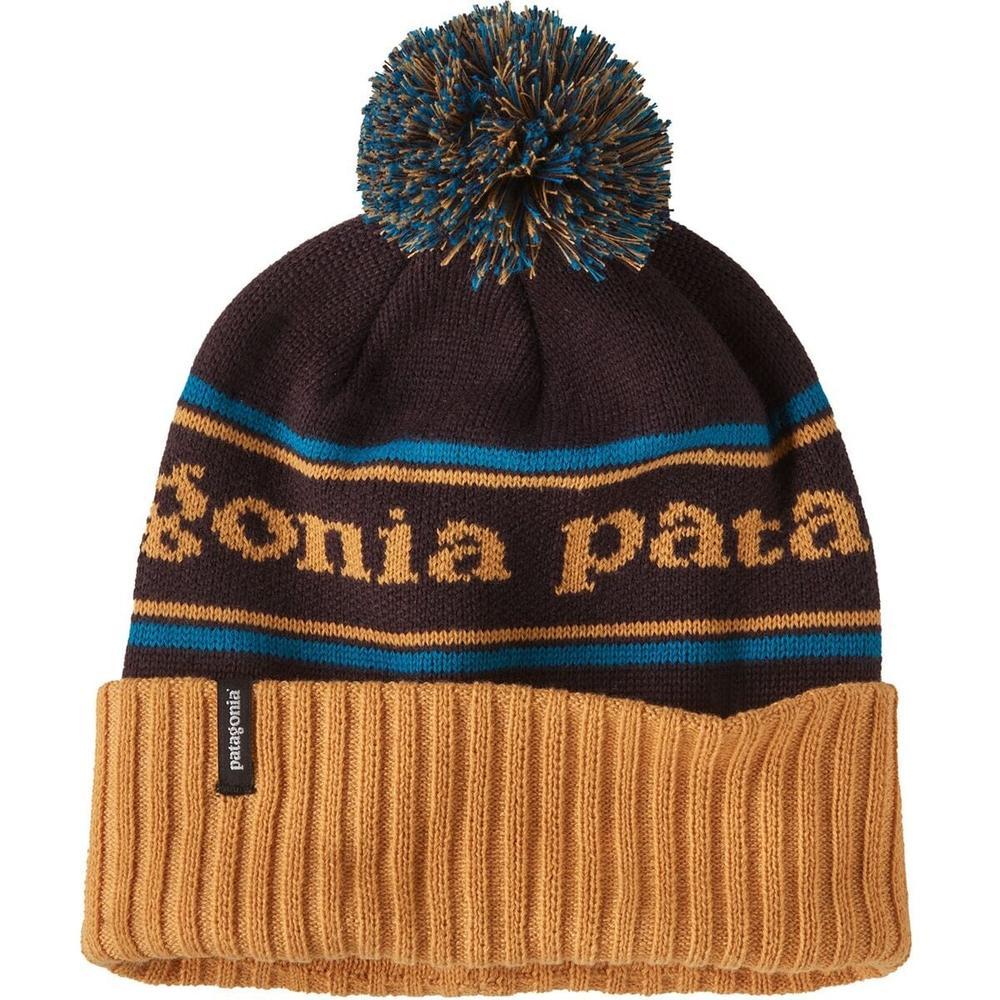 Patagonia Powder Town Beanie | Park Stripe: Dried Mango