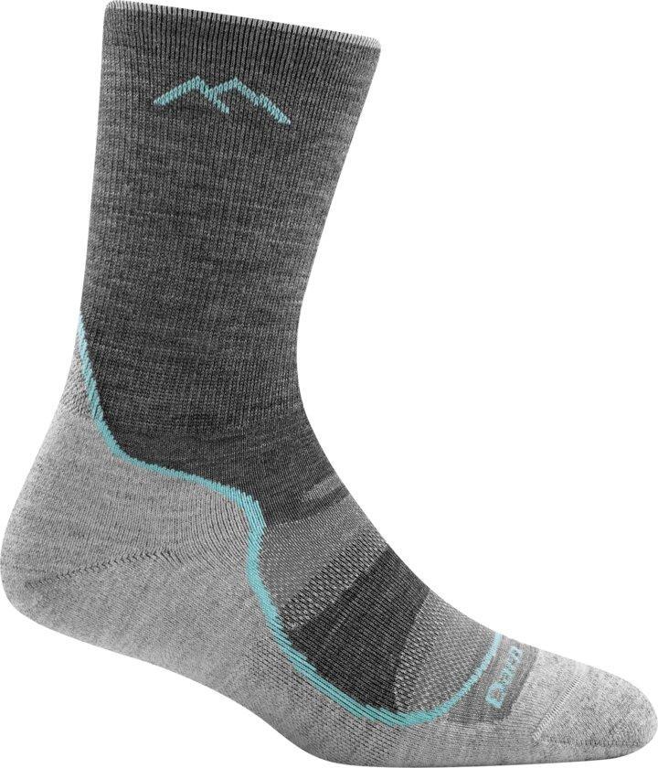 Darn Tough Light Hiker Micro Crew Lightweight Hiking Sock - Women's | Slate
