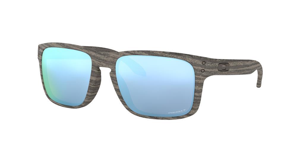 Oakley Holbrook Prizm Polarized Sunglasses | Woodgrain Black