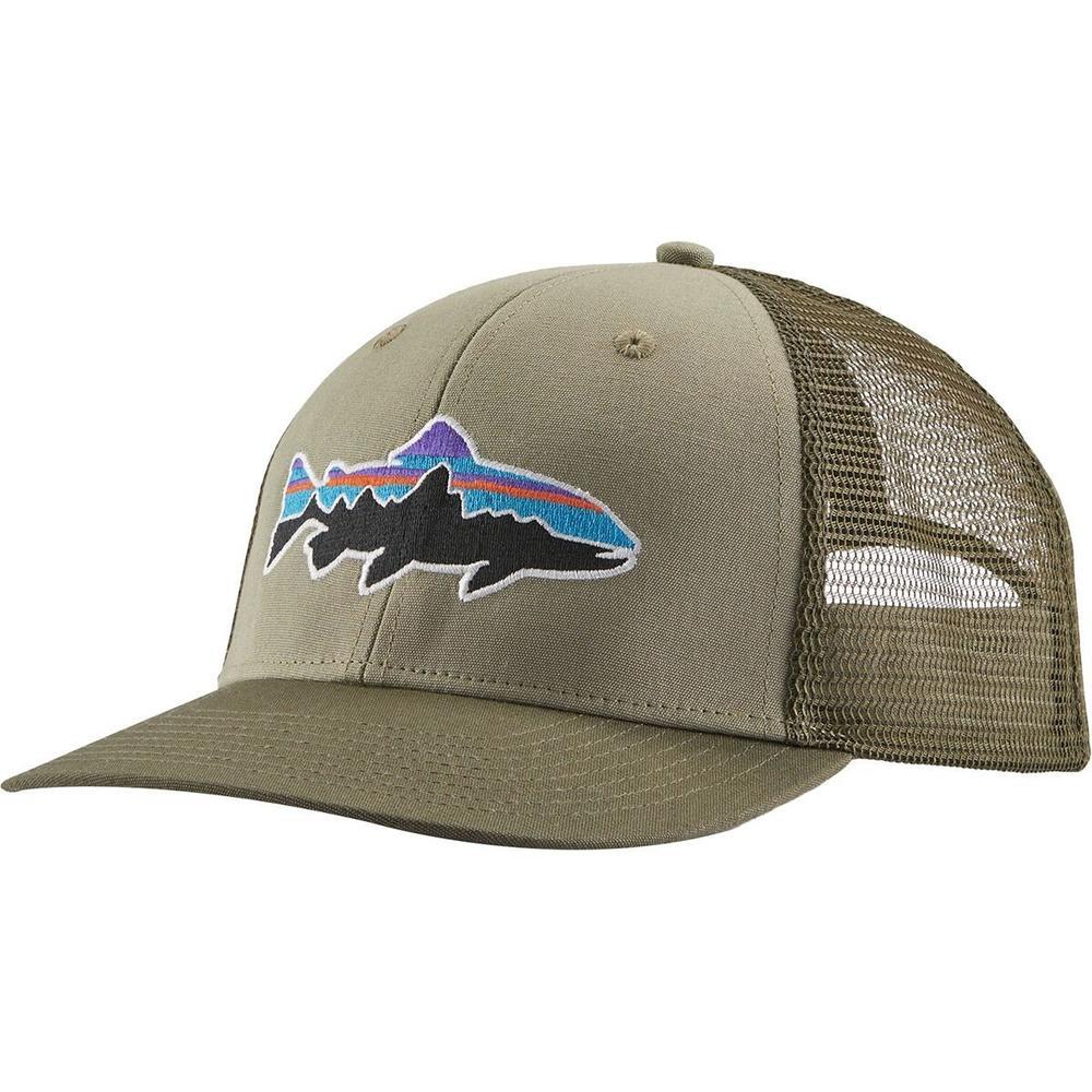Patagonia Fitz Roy Trout Trucker Hat | River Rock Green