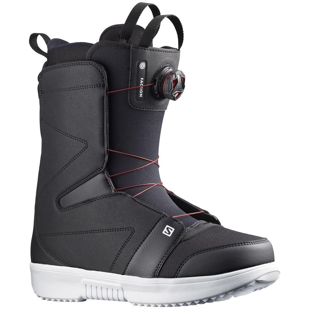 Salomon Faction Boa Snowboard Boot - Men's | Black/White