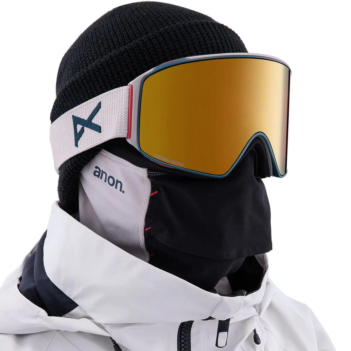 Anon M4 Cylindrical MFI Goggles | Perceive Sunny Onyx /Smoke