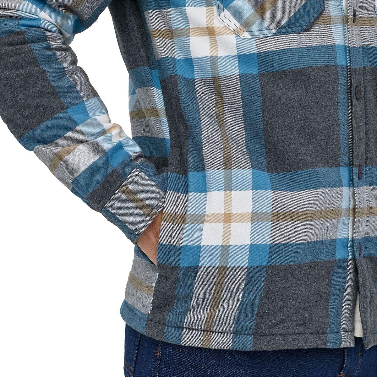 Patagonia Insulated Organic Cotton Fjord Flannel Shirt - Men's | Fields: New Navy