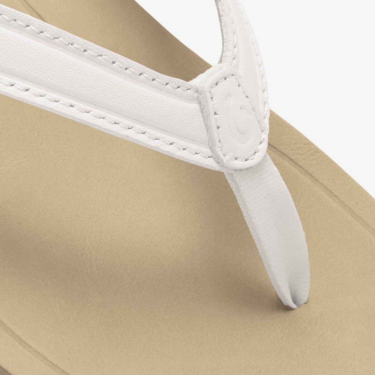 Olukai Southshore Flip Flop - Women's | Bright White/Warm Sand