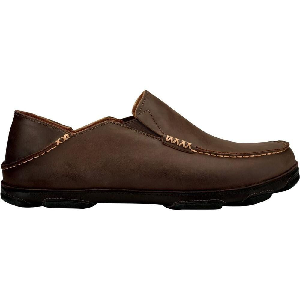 Olukai Moloa Shoe Mens | Dark Wood/Dark Java
