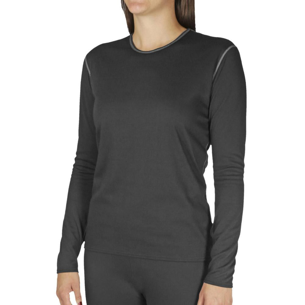 Hot Chillys Peppers Bi-Ply Baselayer Top - Woman's | Black