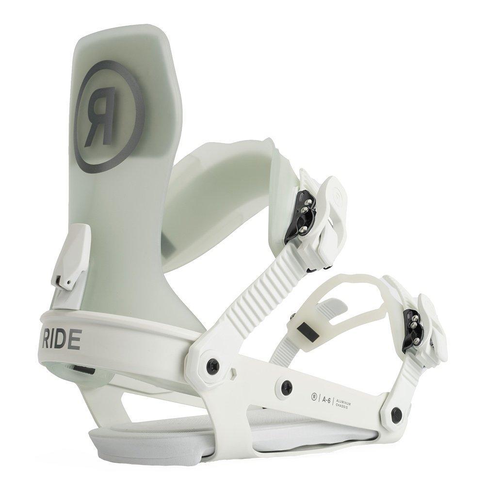 Ride A6 Snowboard Binding | White