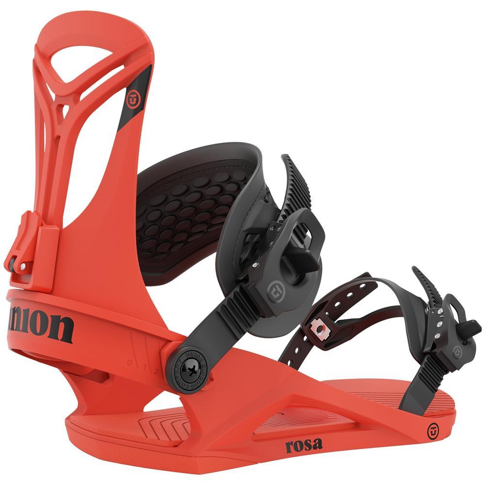 Union Rosa Snowboard Binding - Women's | Hot Red