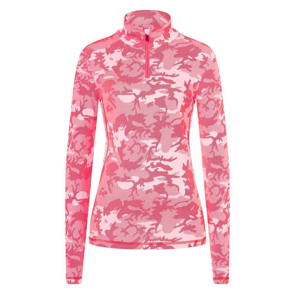 Bogner Fire + Ice Margo2 1/4 Zip MidLayer - Women's | Neon Lipstick