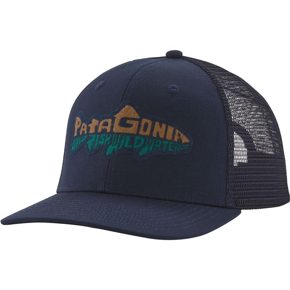 Patagonia Take a Stand Trucker Hat | New Navy w/Wild Waterline