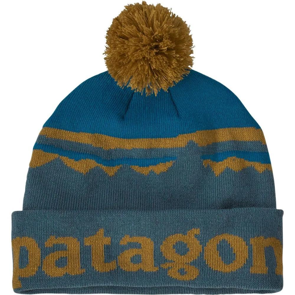 Patagonia Lightweight Powder Town Beanie | Fitz Roy Sunrise Knit: Abalone Blue