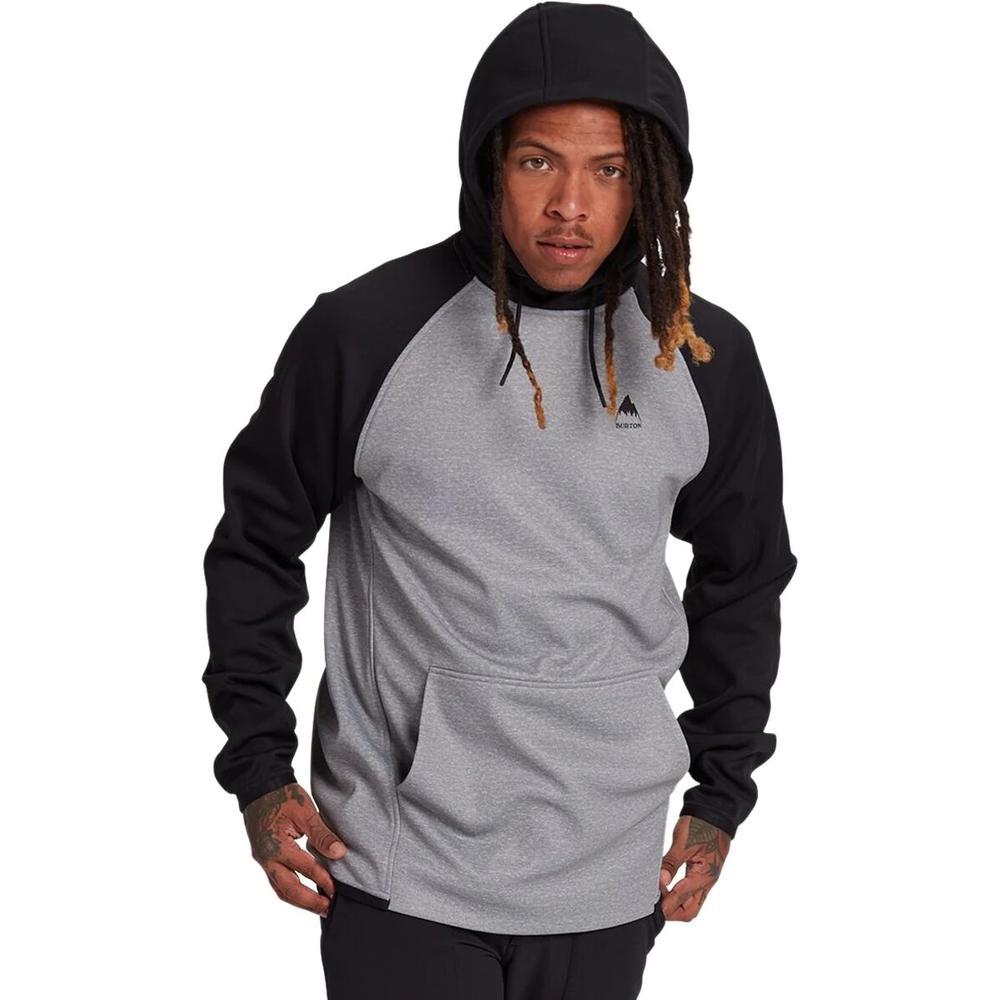 Burton Crown Weatherproof Pullover Fleece - Men's | Gray Heather