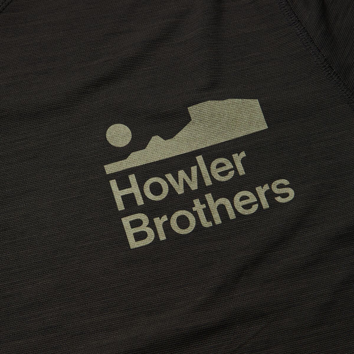 Howler Brothers HB Tech T -Shirt - Men's | Antique Black