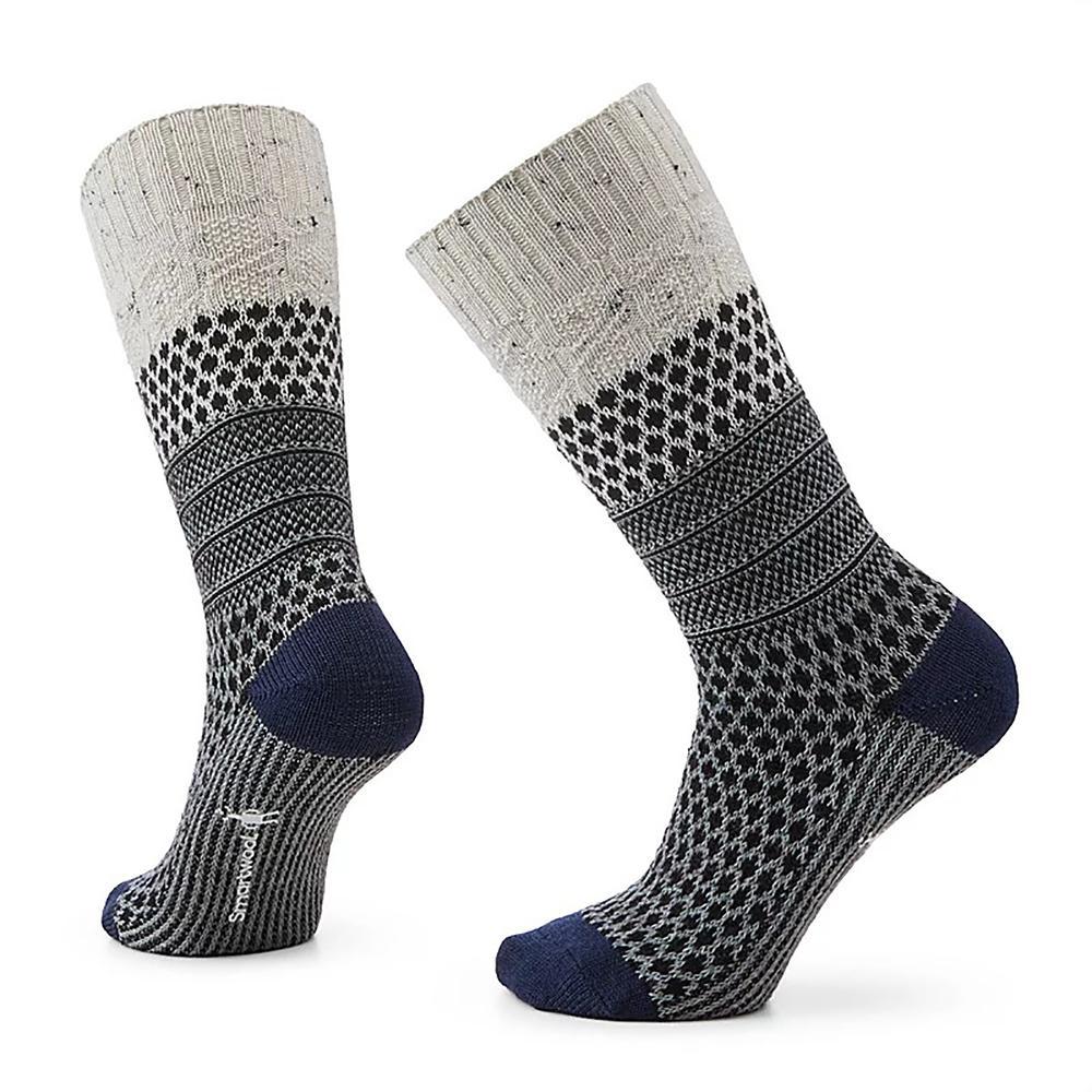 Smartwool Everyday Popcorn Cable Crew Sock - Women's | Natural Donegal