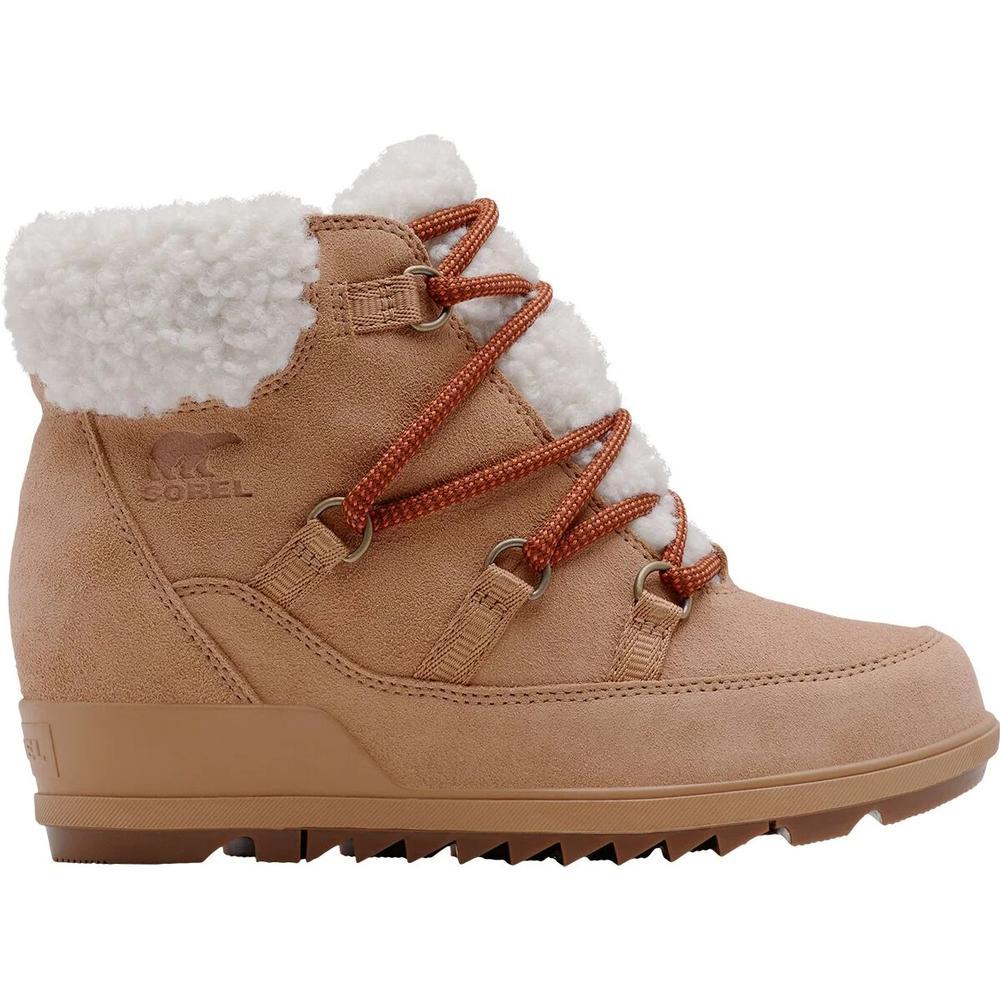 Sorel Evie Cozy Lace Boot - Women's | Tawny Buff