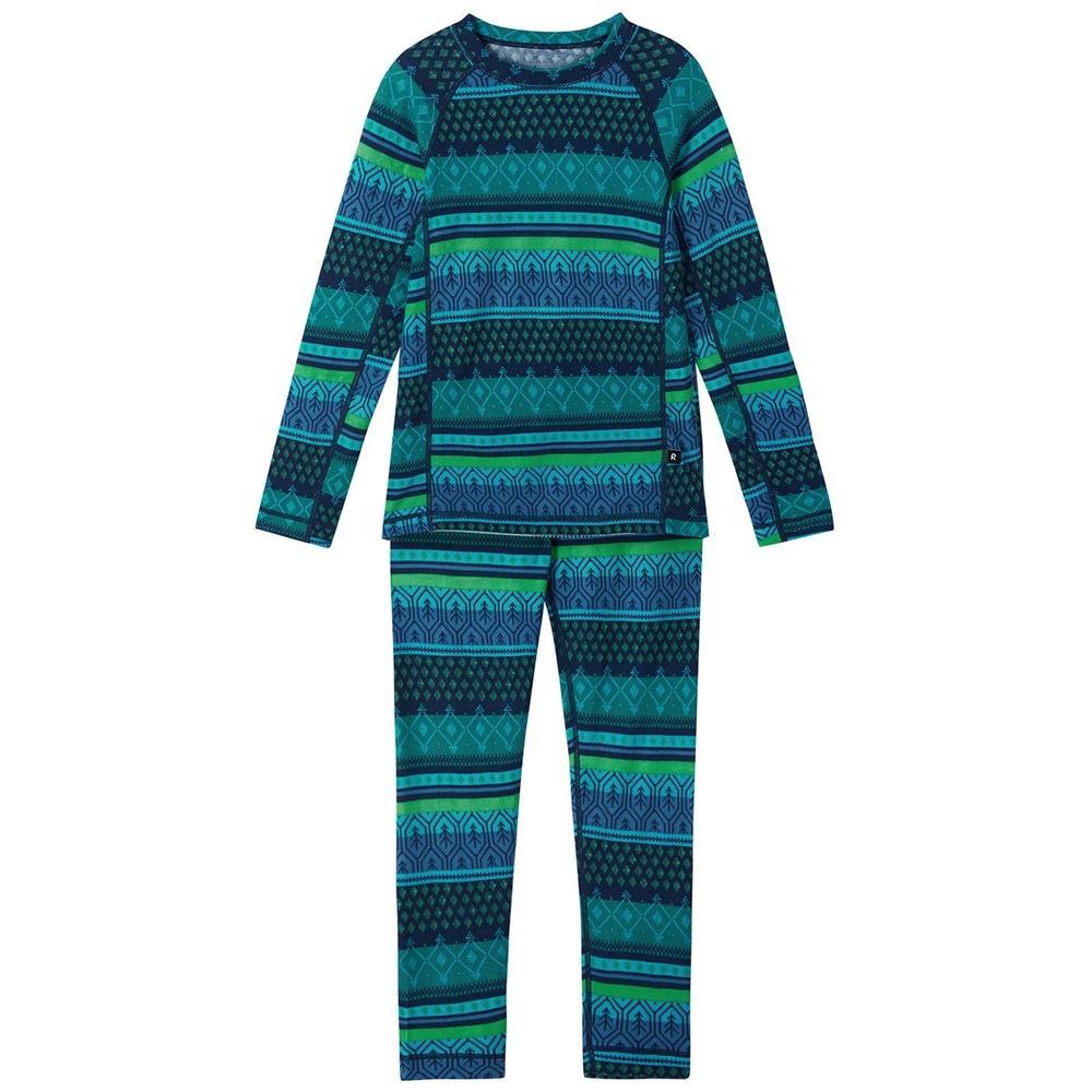Reima Taitoa Baselayer Set - Toddlers | Navy/Blue