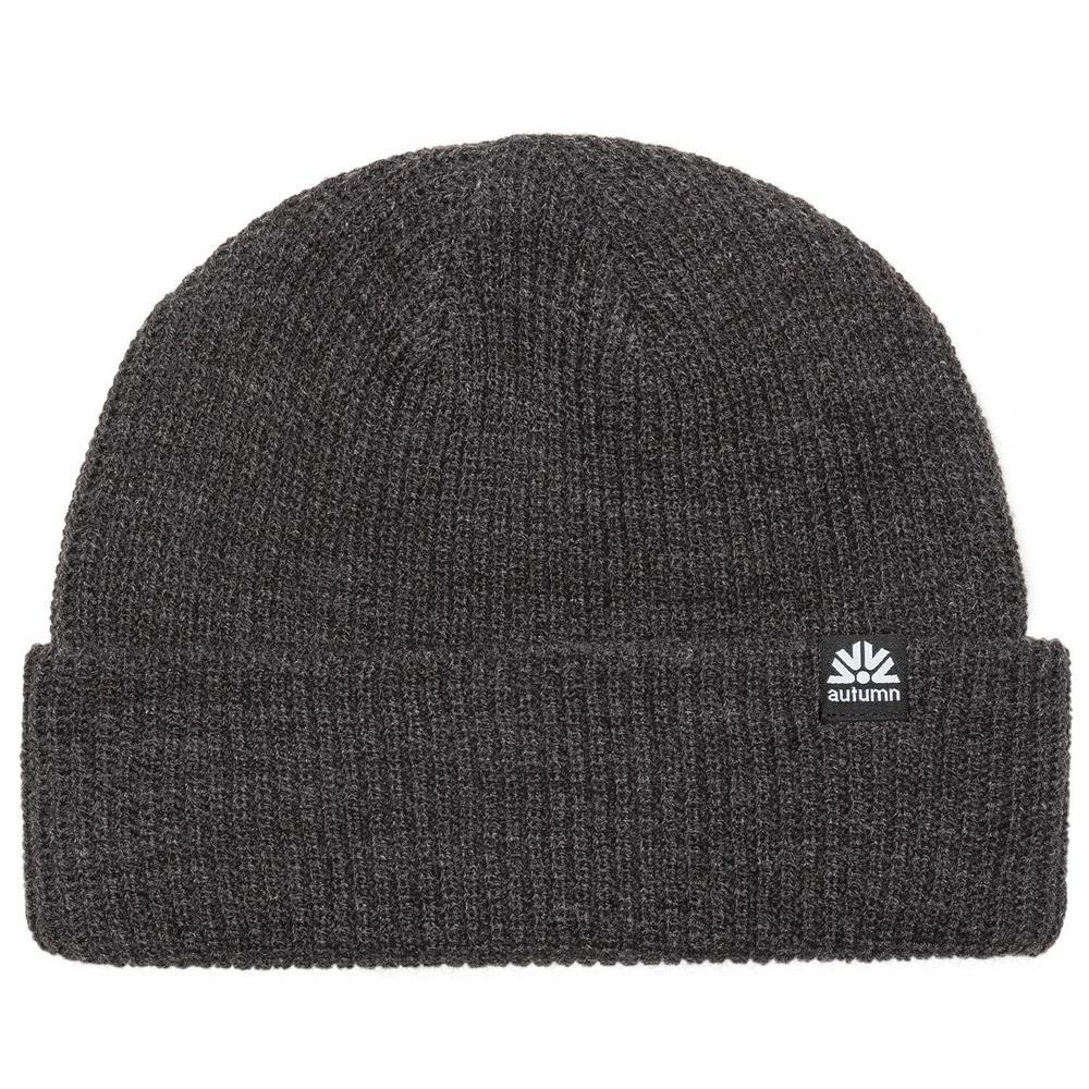 Autumn Simple Beanie | Charcoal