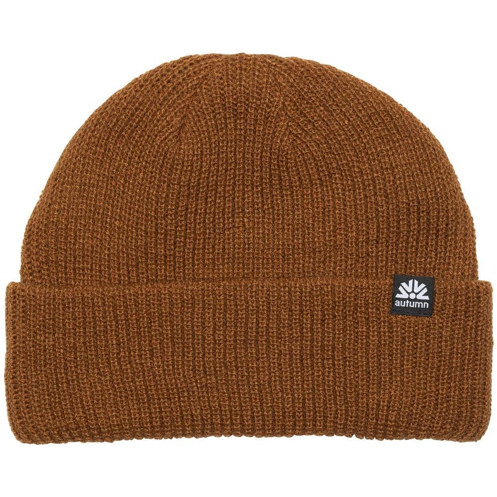 Autumn Simple Beanie | Work Brown